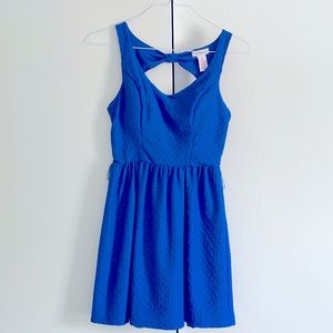 Blue Candies Sundress w/ Keyhole Back